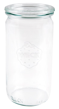 Weck Stangenglas 340 ml mit Deckel RR60 12er Karton