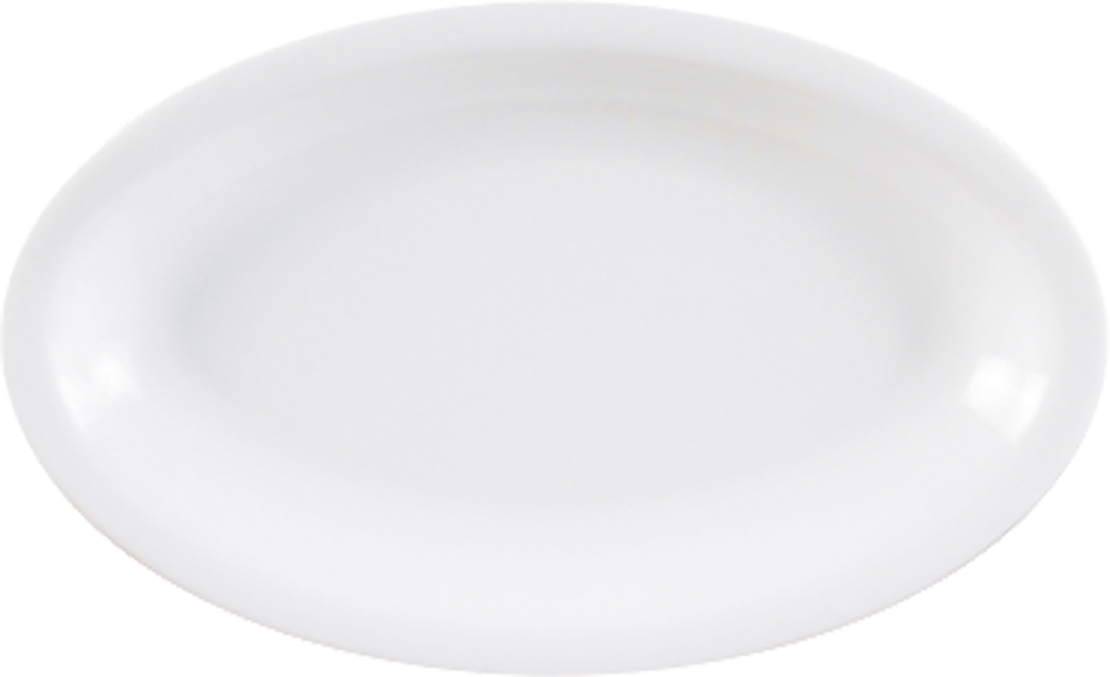 Milano White Platte oval 32cm *