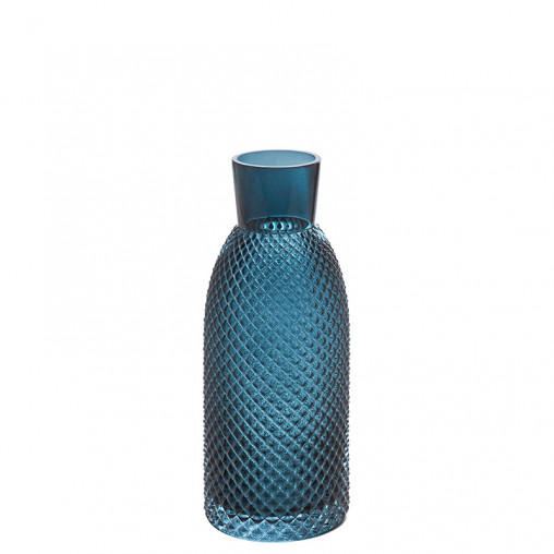 WMF Glasvase dunkelblau H30,5cm