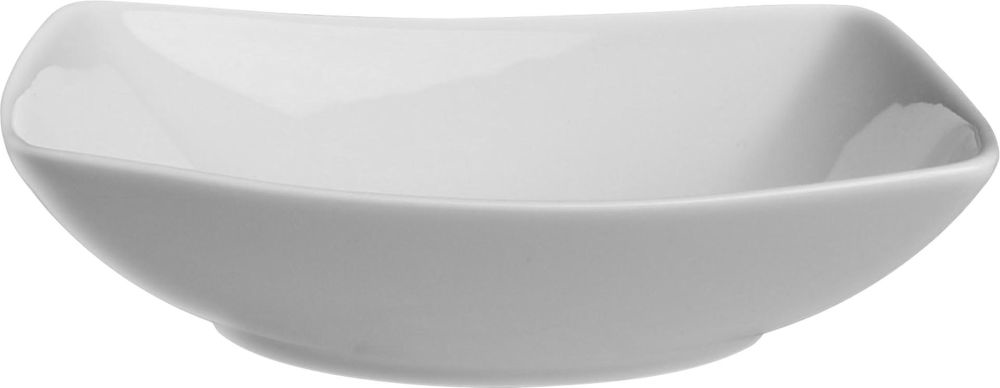 Porzellanserie "Fine Dining" High Alumina/  Hartporzellan Schale 16,0x16,0cm, 0,45L, weiß, Por