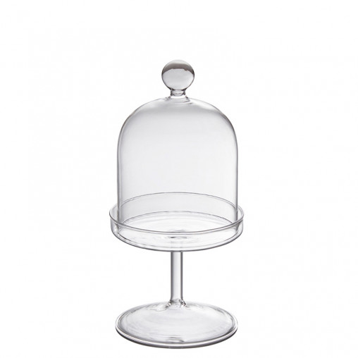 WMF Cloche Glas auf Fuss H21cm