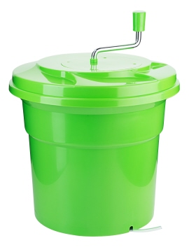 Salatschleuder 25 Liter, grün (20 Liter  Nutzvolumen)