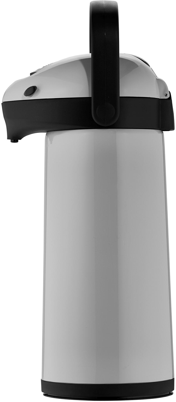 Pump-Isolierkanne 1,9 l grau/schwarz - Helios Airpot -