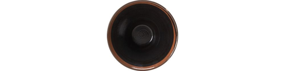 Steelite Bowl Axis 90 mm eiserne rote Glasur Koto
