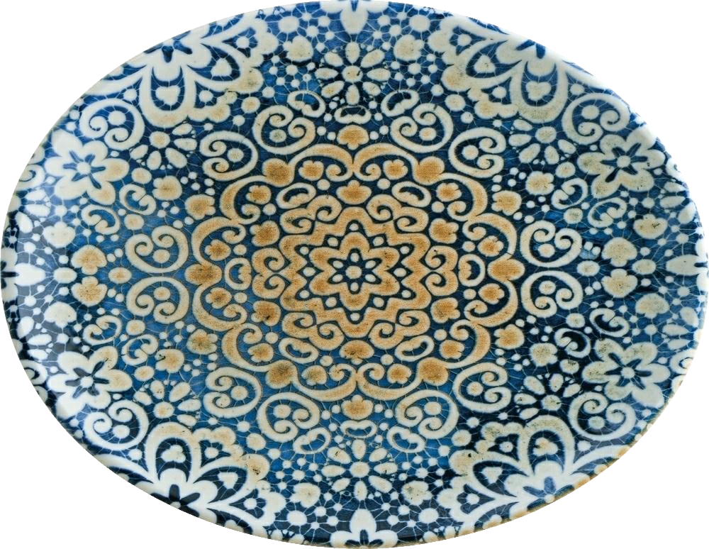 Alhambra Moove Platte oval 31x24cm