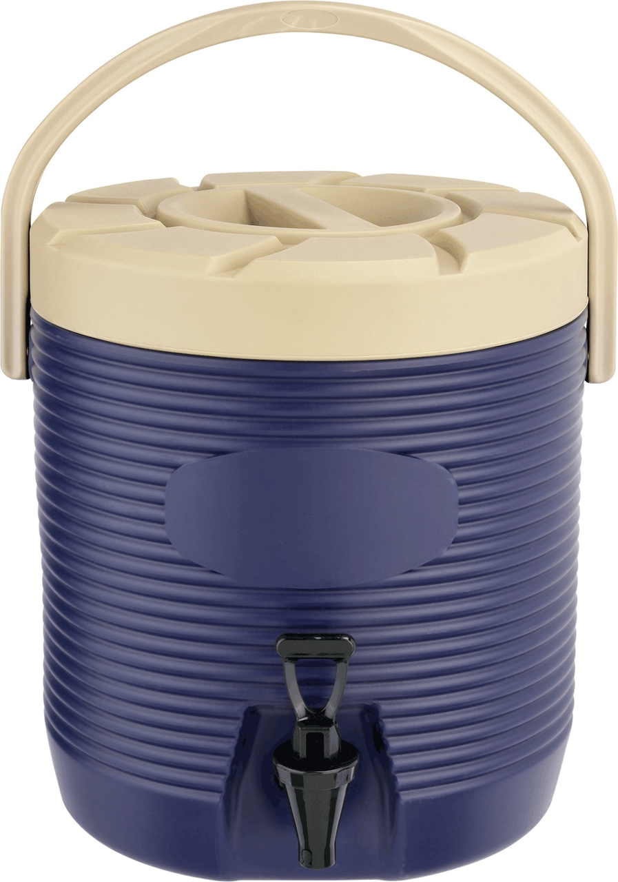 Thermogetränkebehälter, 17 ltr., blau, Ø 30 cm, Kunststoff