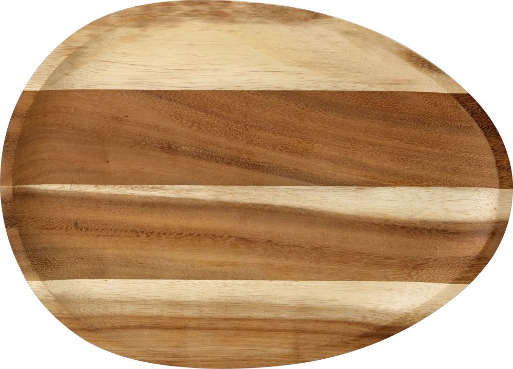Steelite Holz-Platte mittel oval 360 x 260 mm Stage