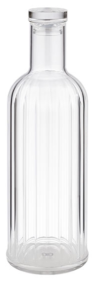 Flasche -STRIPES- Ø 9 cm, H: 28,5 cm, 1 Liter