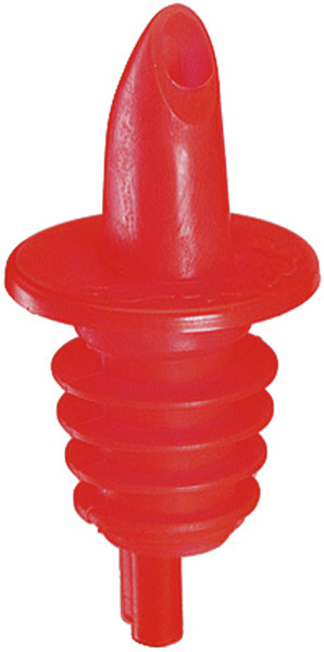 Permanent-Ausgießer, 6er Set Kunststoff PVC , Rot