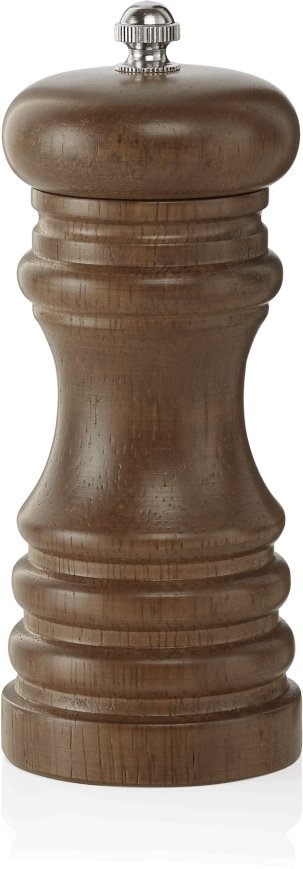 Pfeffermühle, 13 cm, braun, Holz
