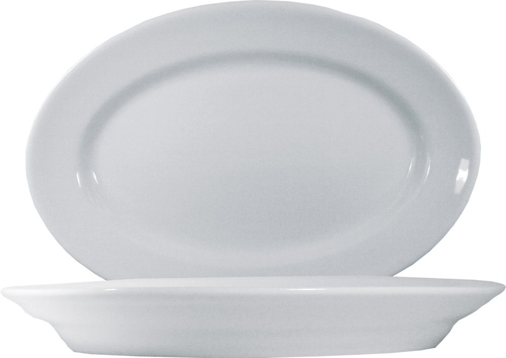 Tivoli White Platte oval 38cm *