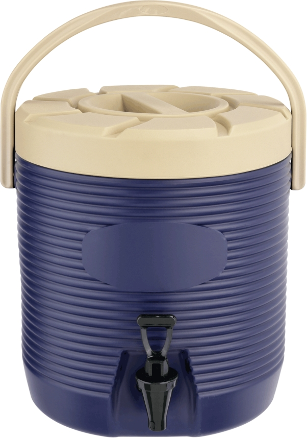 Thermogetränkebehälter, 12 ltr., blau, Ø 30 cm, Kunststoff