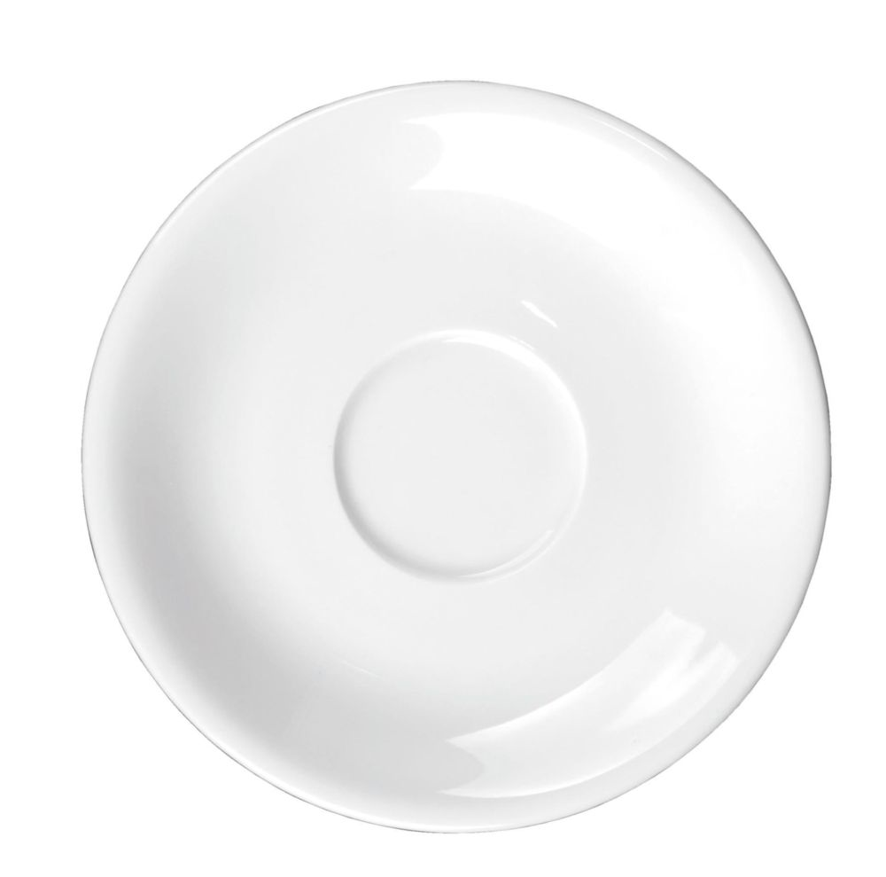 Tassenserie "ConForm" Hartporzellan Tasse  untere Cappuccino Ø16,0 cm, weiß, Porzellan, VPE 6