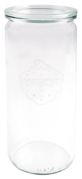 Weck Stangenglas 1062 ml mit Deckel RR80 6er Karton
