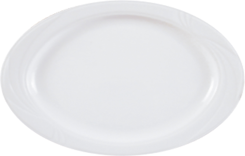 Arcadia White Platte oval 24,5x16,3cm *