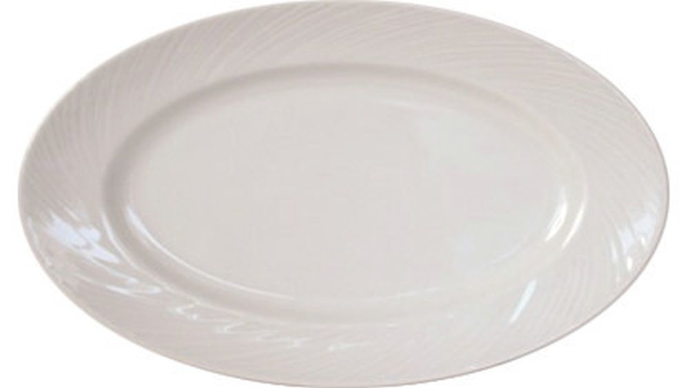 Steelite Platte oval 330 mm weiß Spyro