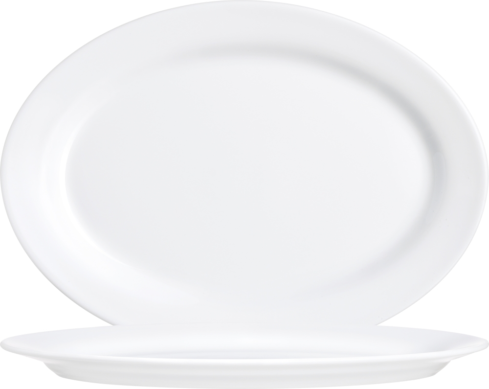 Restaurant White Platte oval 32cm *