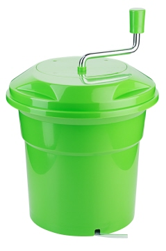 Salatschleuder 12 Liter, grün (10 Liter  Nutzvolumen)